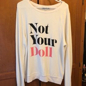 wild fox Baggy beach jumper